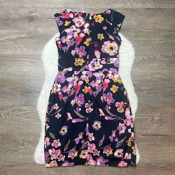 Max & Cleo Floral Dress - Black and Pink - Picture 11 of 12